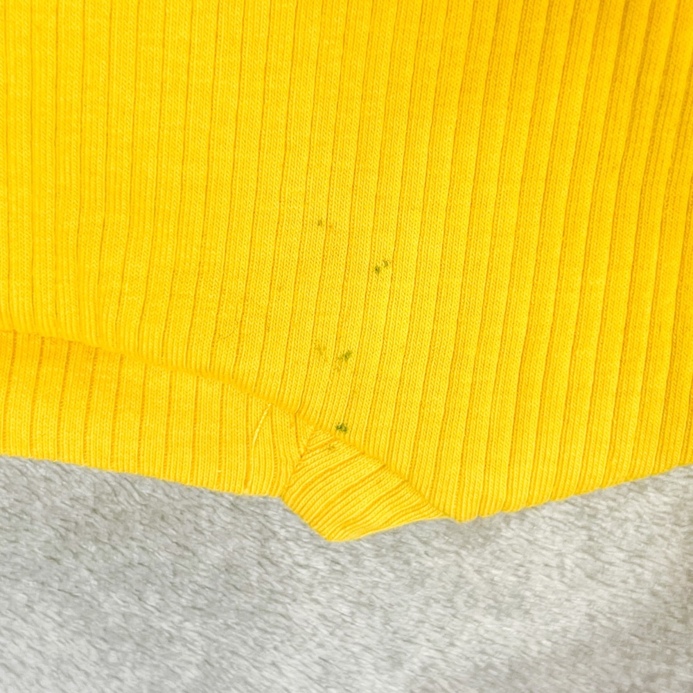 H&M Yellow Ribbed Tee - Picture 4 of 4